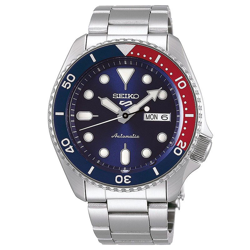 Seiko 5 Sports SRPD53 SRPD53K1 Jam Tangan Pria Automatic Dial Biru Original