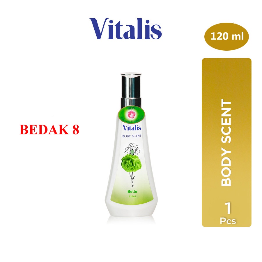 Vitalis Body Scent 120 Ml - Parfum Vitalis Blossom/ Bizarre/ Breeze/ Belle