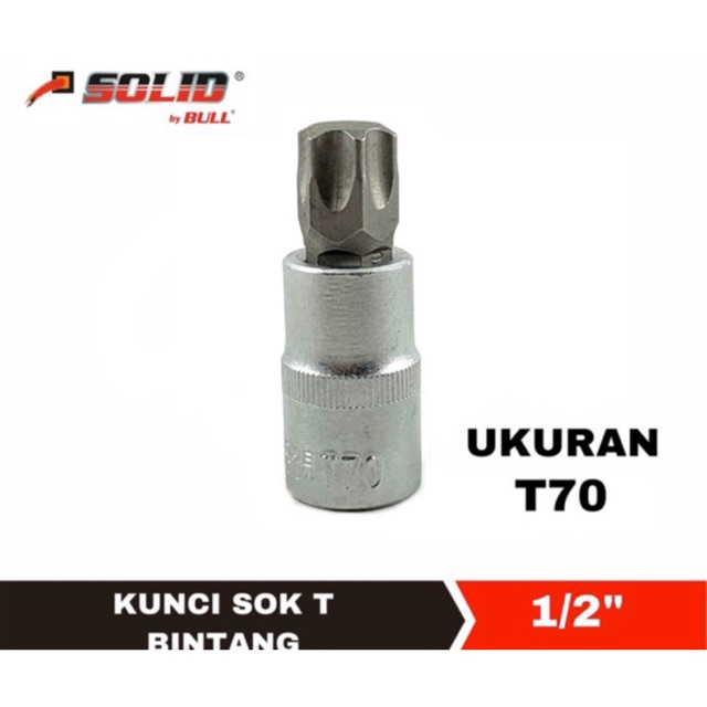 Kunci Sok Bintang Kunci Shock Bintang Solid T70