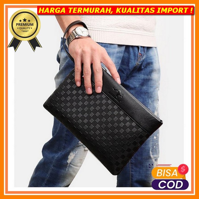 Cod Clutch Mont Blanc Handbag Kulit Dompet Pria Tas Tangan Wanita Import Tas Tangan Pria Import Terb