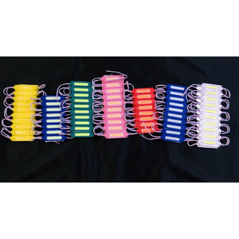 Lampu LED 6 Mata 12 Volt - 24 Volt ( 20 Pcs ) Kolong Mobil / Sepeda Motor / Becak