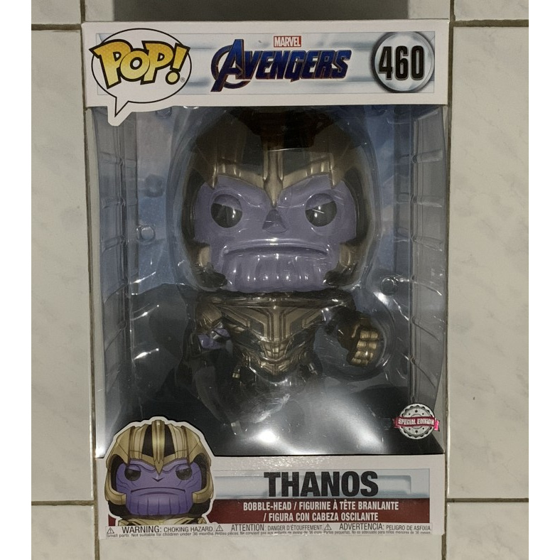 Jual Funko Pop Marvel Avengers Endgame Armored Thanos Weapon 10 Inch Shopee Indonesia