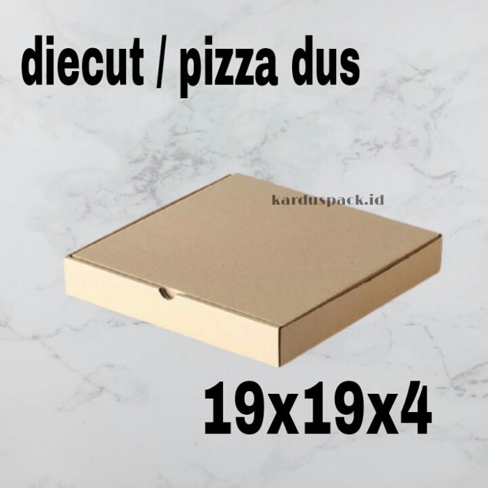 

Kardus / Dus / Box Pizza ukuran 19x19x4 cm