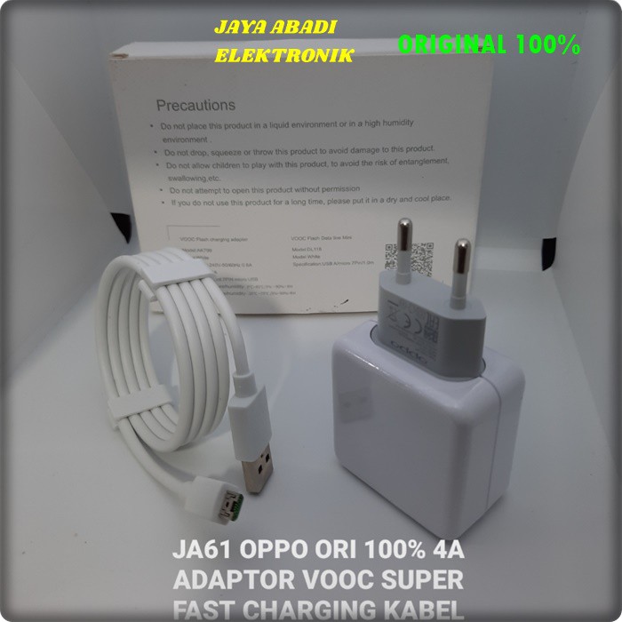 J61 OPPO 4A ADAPTOR VOOC MIKRO USB SUPER FAST CHARGING TRAVEL ADAPTER CHARGING CHARGE FLASH CAS CASAN ADAPTIVE QUICK QC UNIVERSAL MULTI ORIGINAL VOLT GADGED TC POWER BISA UNTUK SEGALA MEREK HANDPHONE DAN GADGET USB OTOMATIS VOLT SESUAI GADGETNYA