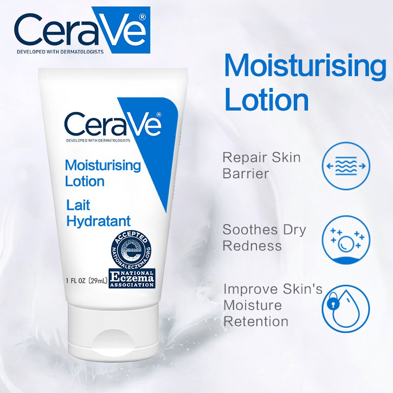 Original CeraVe Ultra Moisturizing Lotion moisturizing cream 236ml/29ml Travel Size Body