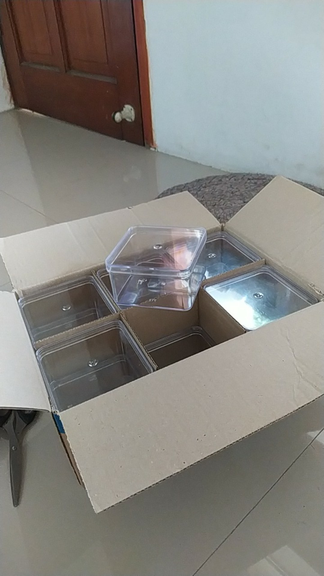 Easytop Toples Segi Empat Kecil Polos  300 Gram / Easytop Tipe 712p