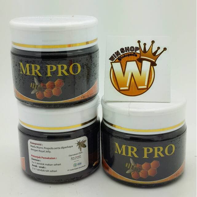 "MR PRO / MR.PRO / MrPRO MADU PENAMBAH BERAT BADAN MENAMBAH STAMINA ORI HWI"