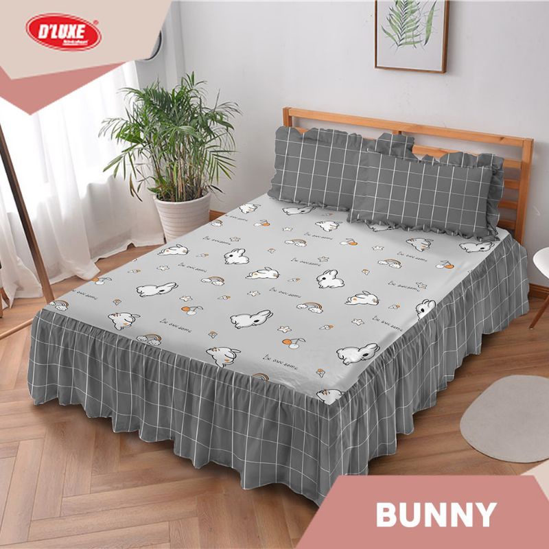 Sprei Rumbai Kintakun Deluxe Bunny 160/ 180x200
