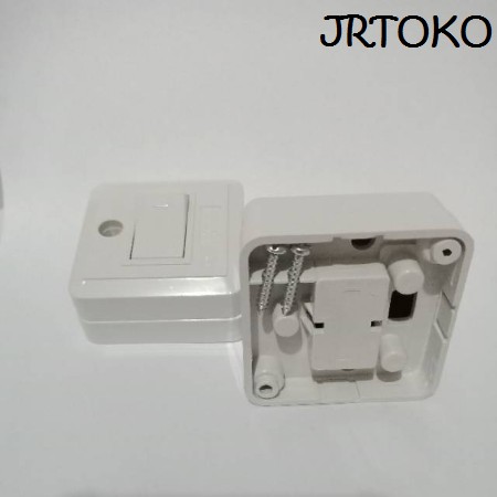 SAKLAR OB SERI PIANO DUTRON DT P6111 SWITCH ON OFF STOP KONTAK ALIRAN LISTRIK DINDING TEMBOK