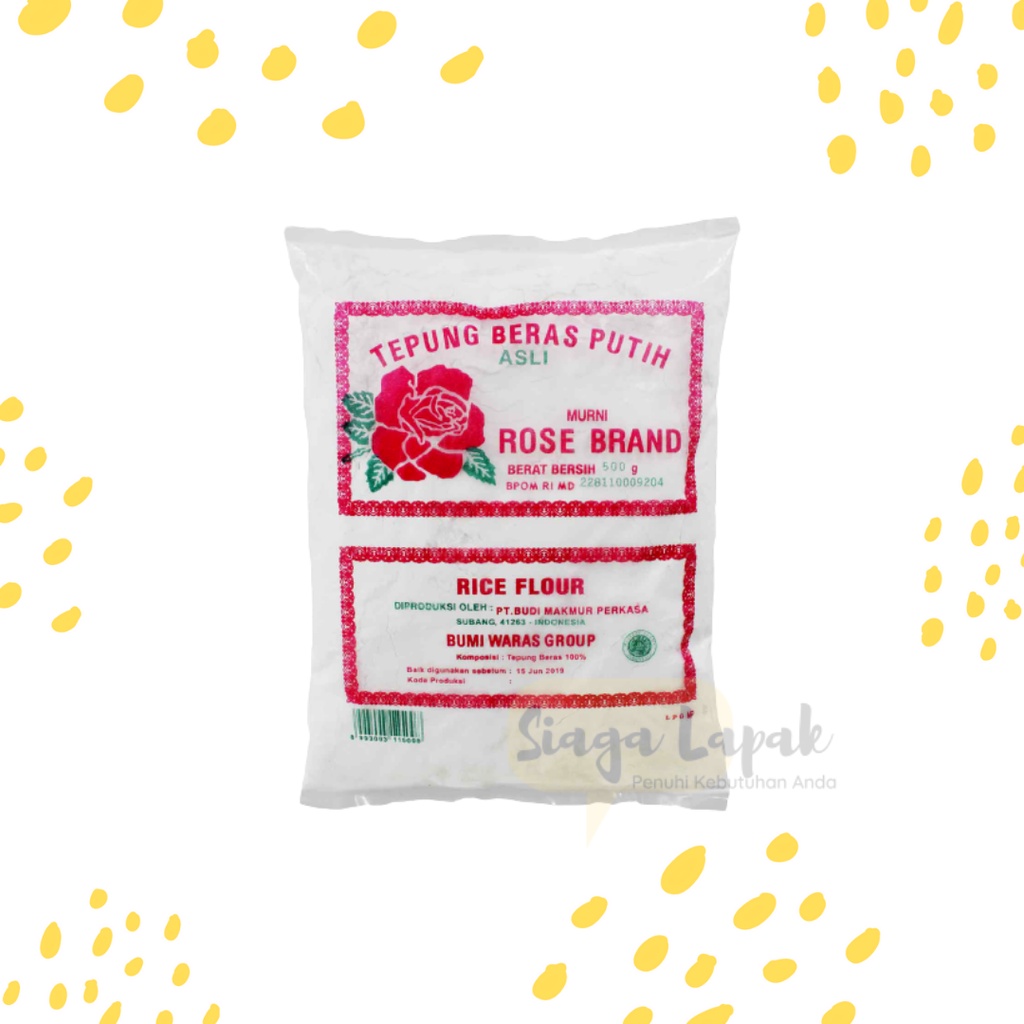 Tepung Beras Rose Brand 500gr