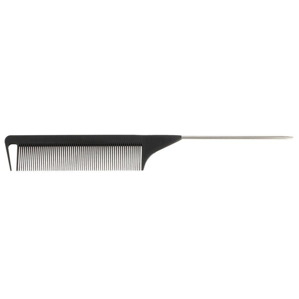 Needway   Sisir Rambut Merk Metal 220x28x4mm Rat Tail Untuk Alat