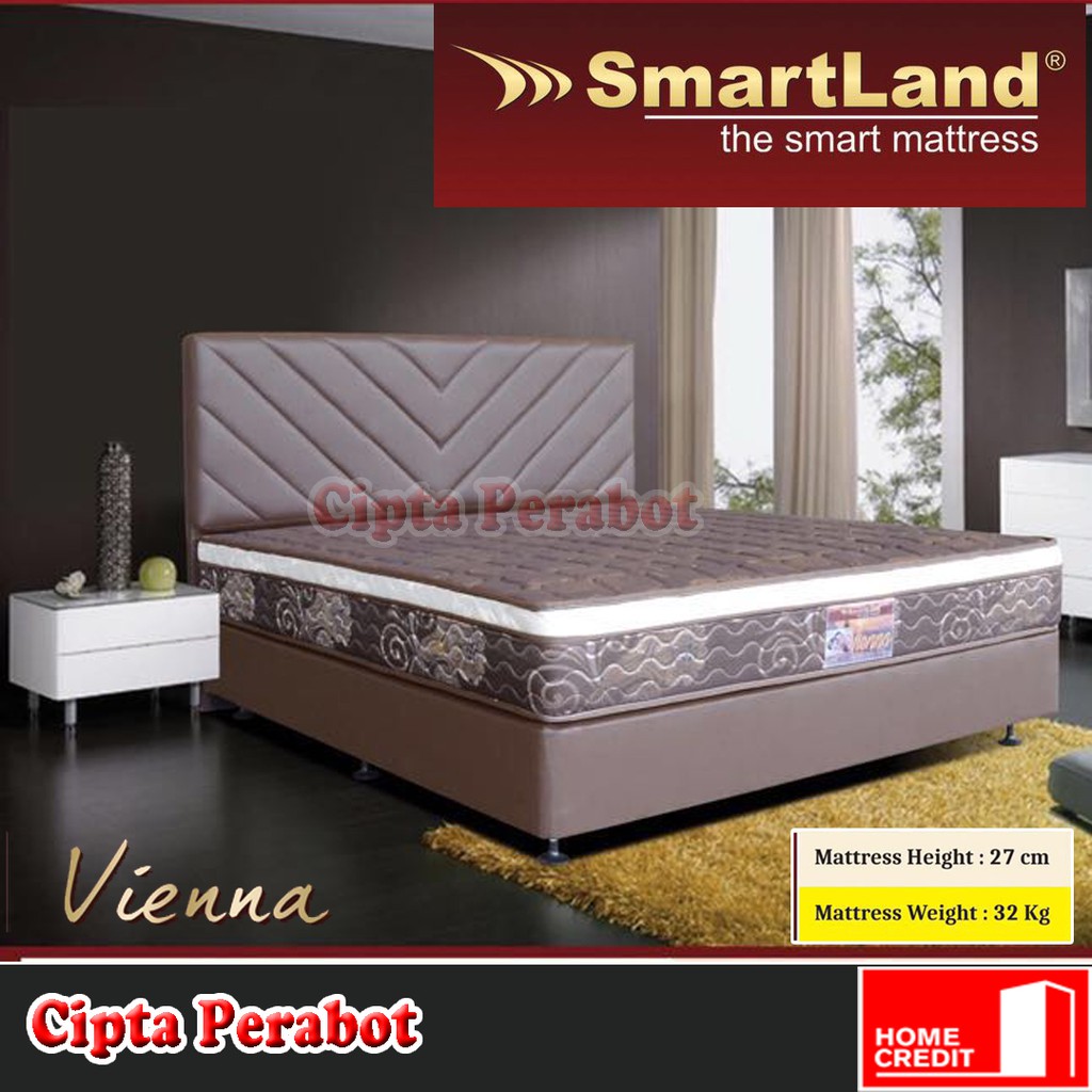 Tempat Tidur Springbed Kasur Viena Medium Firm Smartland by Modis Springbed
