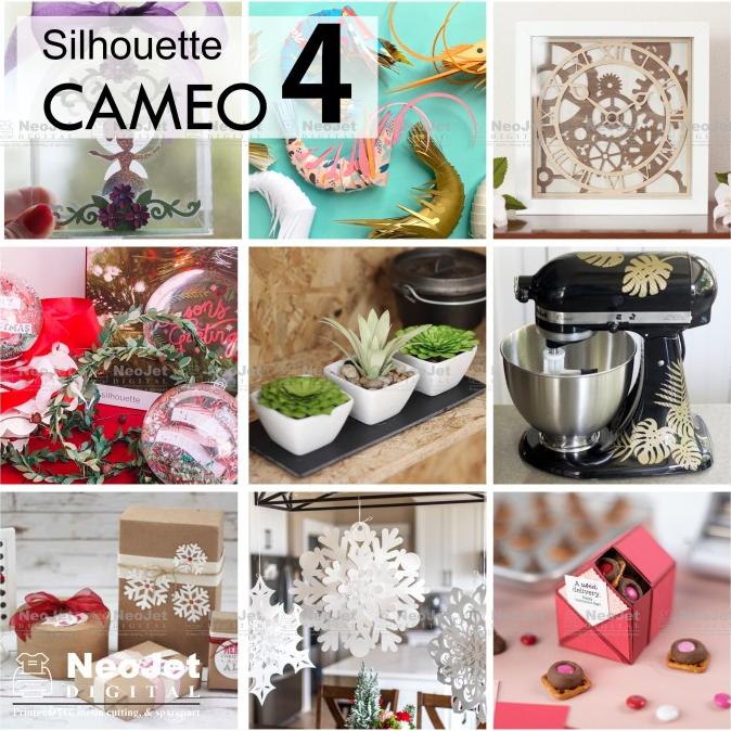 

Mesin Cutting Sticker Mini Silhouette Cameo 4 Art And Craft