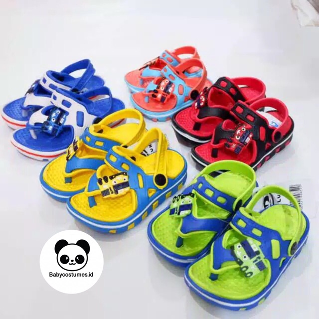  0 5 tahun LOKAL  Sandal  Capit Tayo Sandal  anak karet  