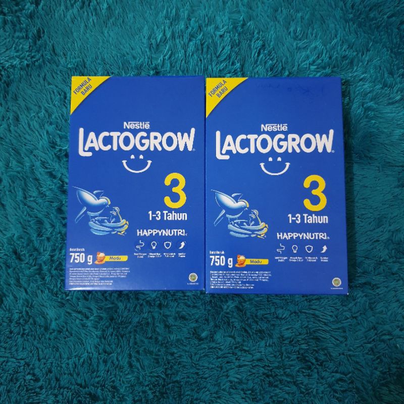 Jual Lactogrow 3 Rasa Madu 750gr Indonesia Shopee Indonesia