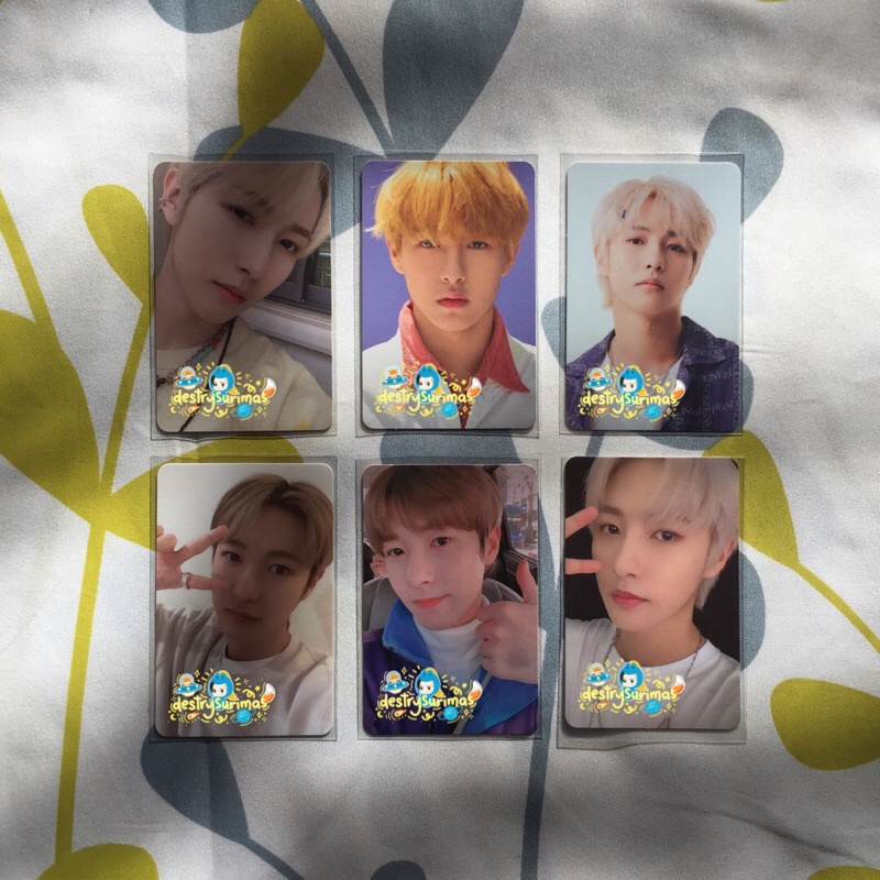 Photocard Renjun Photoset Cinema PC Hello Future Helfut HF NCT Dream
