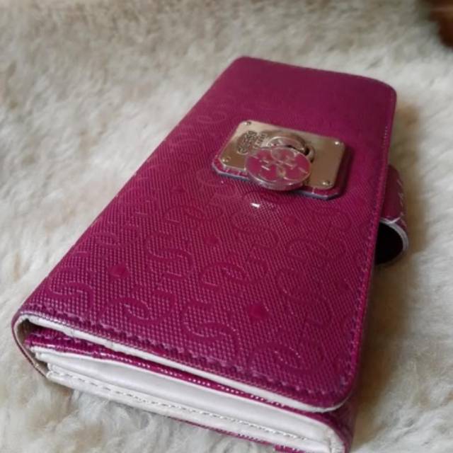 GUESS DOMPET ORIGINAL PINK