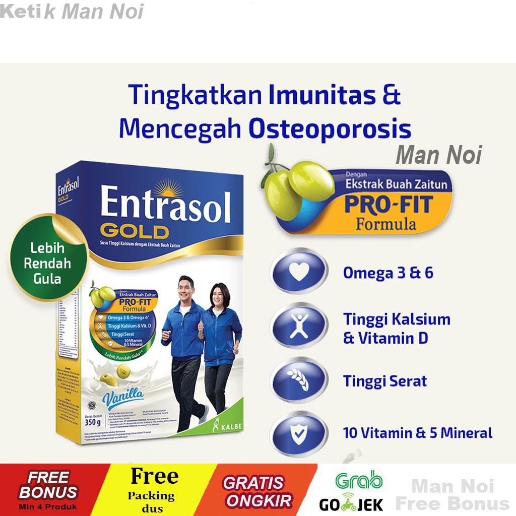 

Entrasol Gold Plain Original 350 Gram