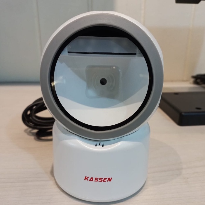 KASSEN RS-720 SCANNER BARCODE DESKTOP QR 1D 2D KASSEN RS720 OMNI KO720 / KO-720 SCAN RESI JNE/JNT/SHOPEE/ALFAMART/RS/APOTEK