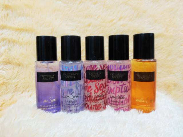 PARFUM VS 75ML / MINI BODY MIST VICTORIA SECRET / FRAGRANCE MIST PERFUME