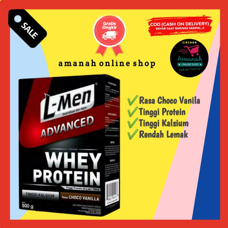 Susu L Men Advanced Formula Choco Vanilla 500gr Shopee Indonesia