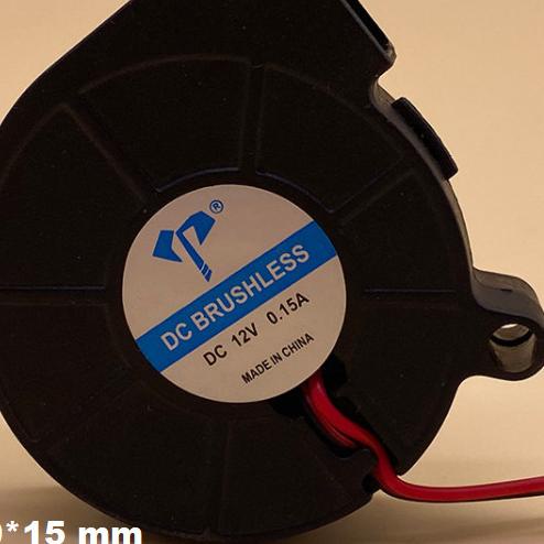 ➾ Turbo Fan Mini Blower Kipas Pendingin Brushless DC 5V 12V 24V Keong - DC 5V ◄