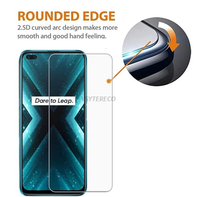REALME X3 SUPER ZOOM TEMPERED GLASS CLEAR ANTI GORES KACA