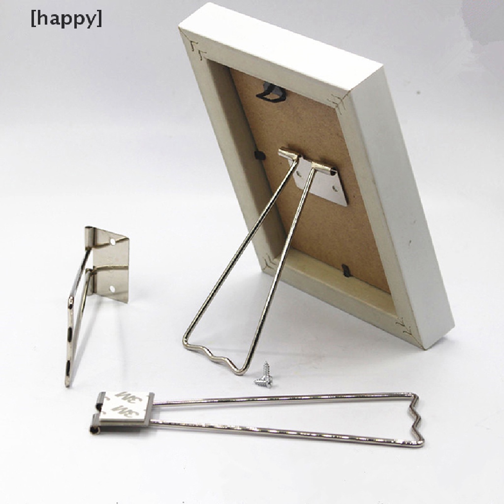 Ha Stand Holder Bingkai Foto Bahan Besi Ukuran 5 8 10 Inci