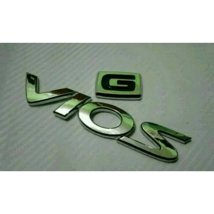 PAKET EMBLEM LOGO BELAKANG VIOS DAN G VIOS