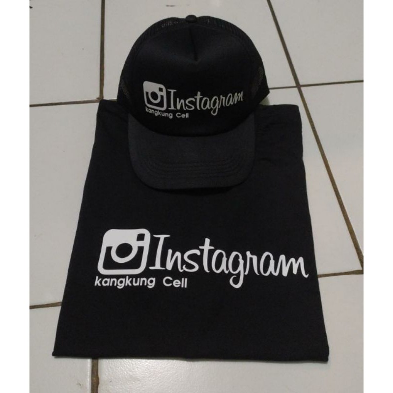 Kaos + Topi Instagram