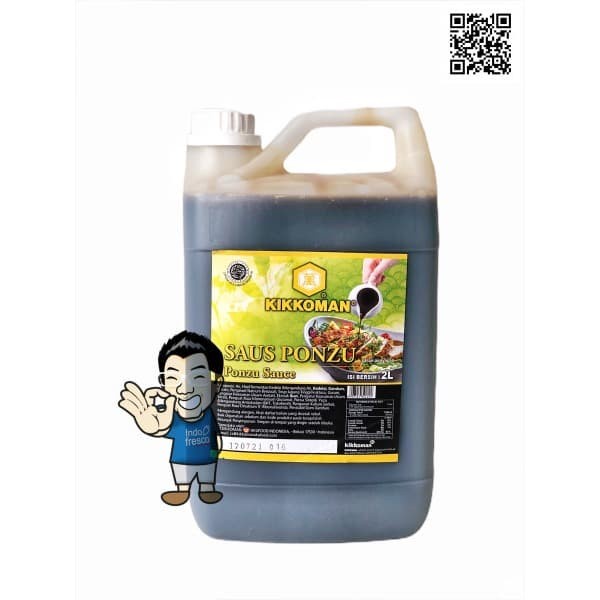 

Kikkoman Ponzu Sauce- Saus Ponzu Halal 2 L