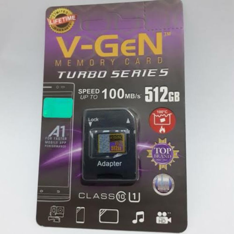 V-gen Micro SD 512 GB Turbo