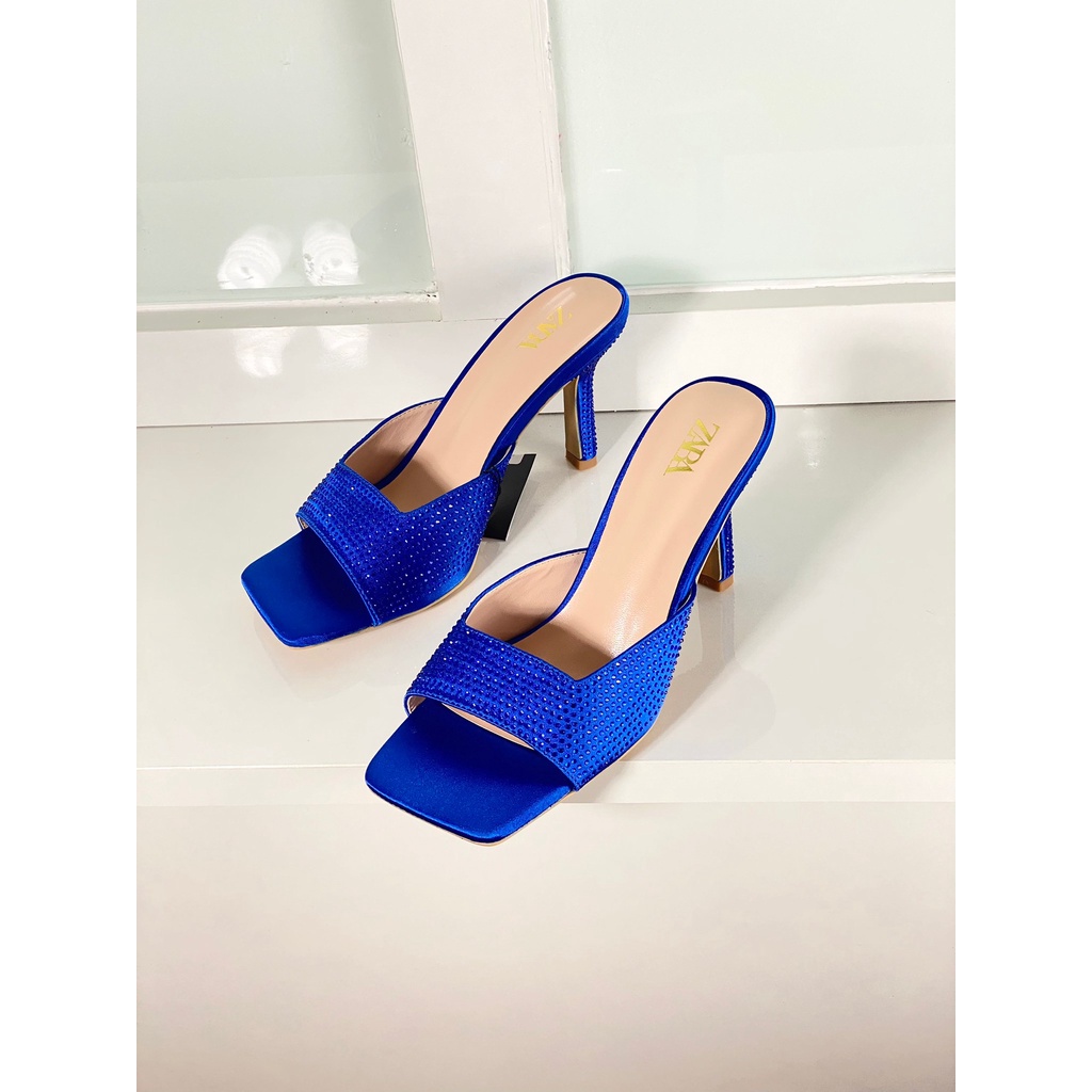[7.7 Boombastis Sale⚡] - SANDAL WANITA HEELS IMPORT ZS470 SENDAL HAK TINGGI PREMIUM
