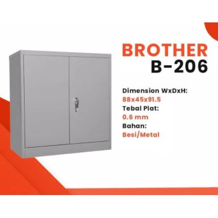 

Lemari Arsip Datafile Pendek Plat Besi 2 Pintu Ayun Brother B-206 Terlaris