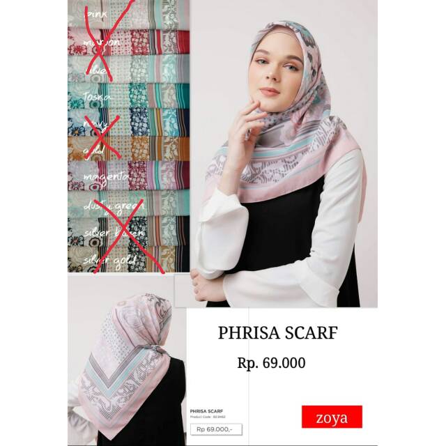 Phrisa scarf zoya