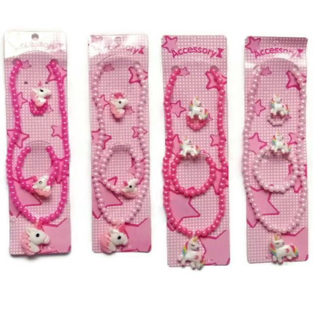 Aksesoris Frozen Kalung Gelang Cincin 3 in 1 Aksesoris Aksesoris Frozen Kalung Gelang Cincin 3 in 1 Aksesoris