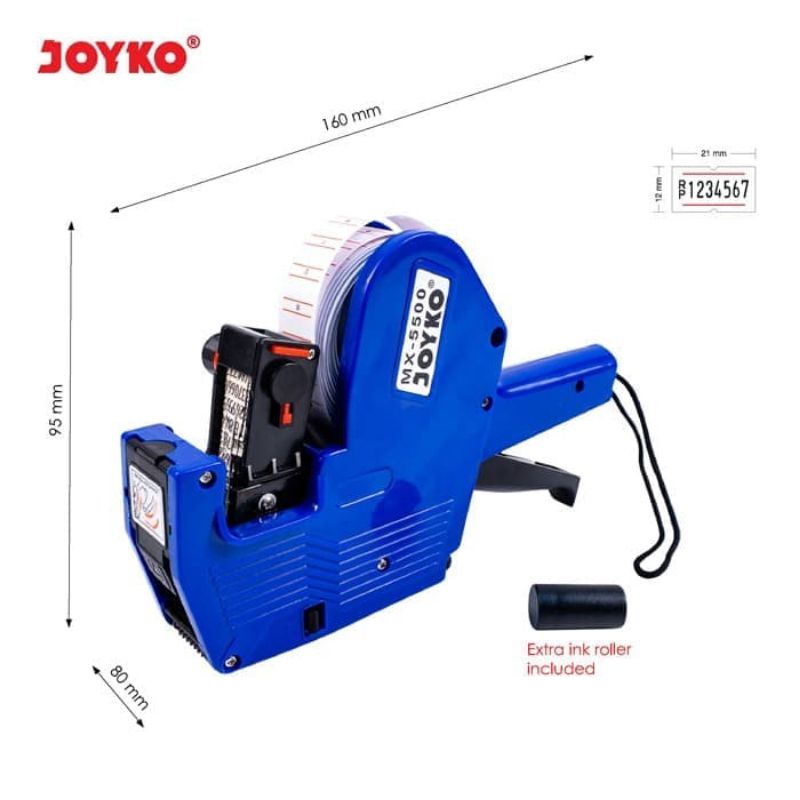 Labeller Alat Label Harga Joyko MX-5500 8 Digits