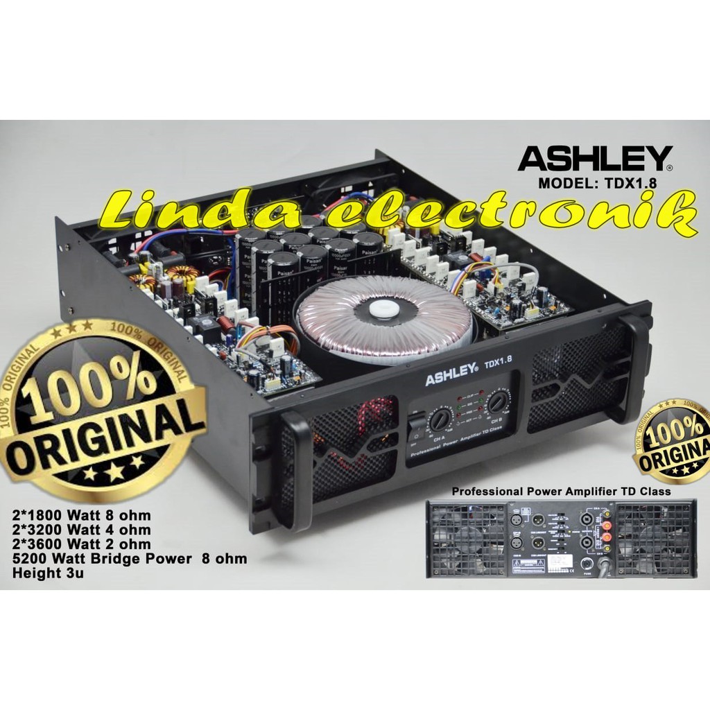 Power Ashley Tdx 1.8 Td Class Ashley Tdx1.8 ORYGINAL