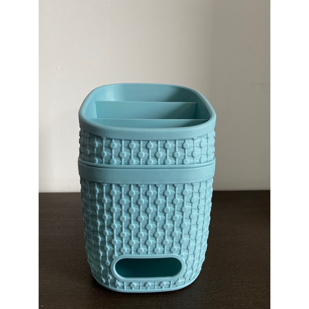 Tempat Sendok Garpu Dengan Tirisan Tempat Peralatan Dapur Cutlery Drainer Organizer