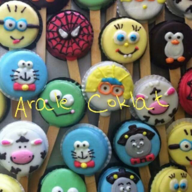 

Coklat karakter Lukis isi Oreo /coklat karakter/coklat praline/coklat ucapan