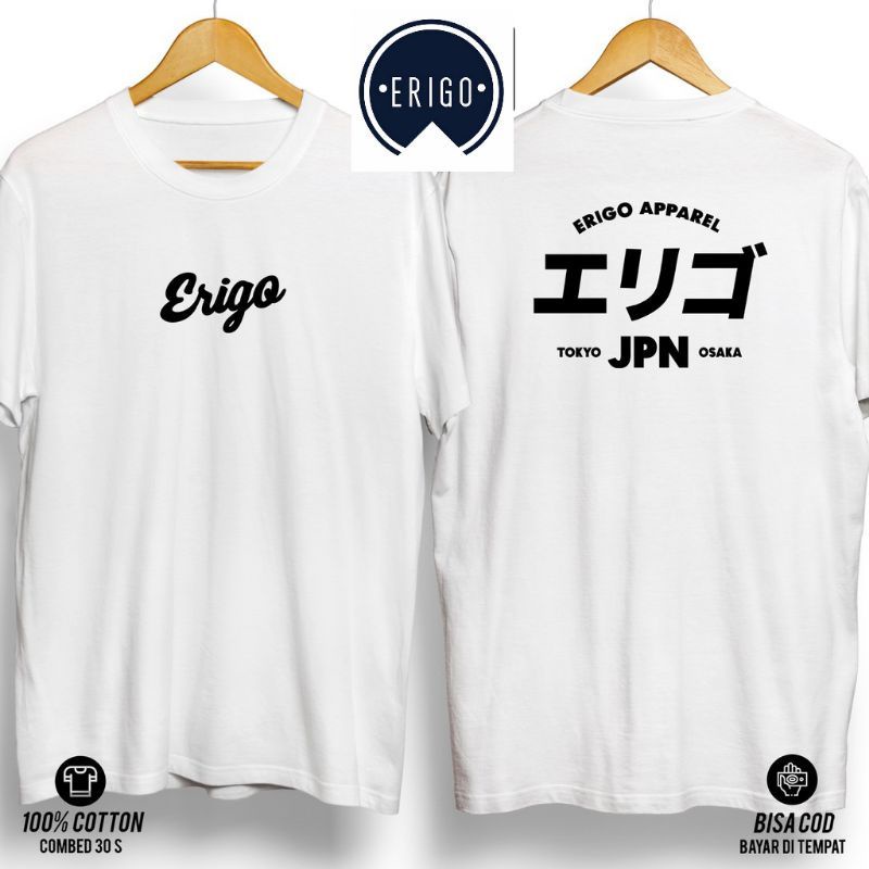 KAOS ERIGO JAPAN KAOS KEKINIAN KAOS VIRAL