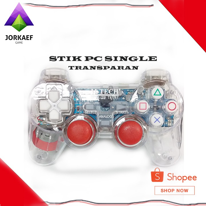SINGLE STIK STICK PC TRANSPARAN SINGLE