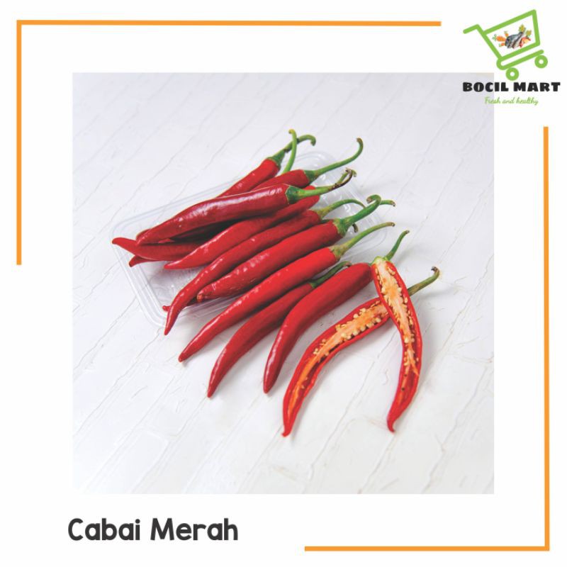 [BOCIL MART] CABAI MERAH / CABE MERAH / LOMBOK GEDE