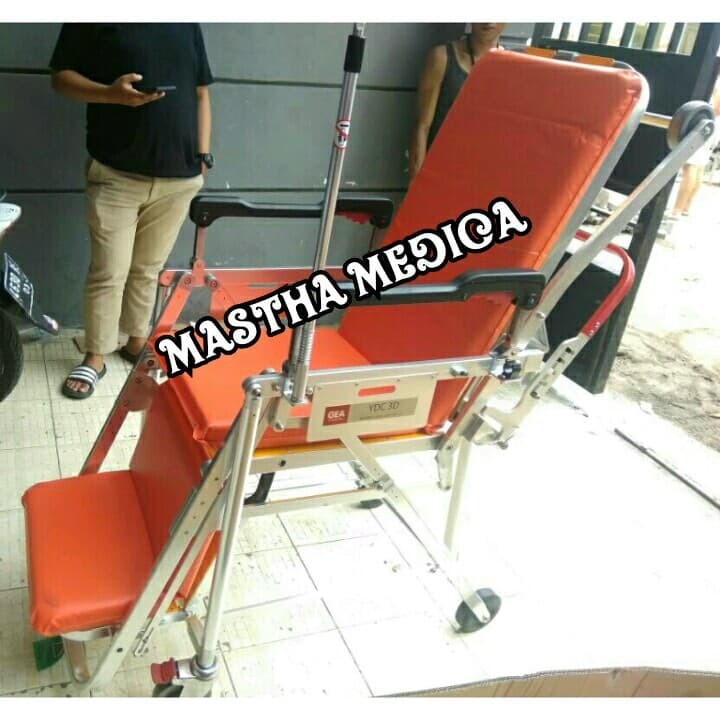 Brankar Tandu Ambulance Automatic Emergency Strecher YDC 3 D GEA