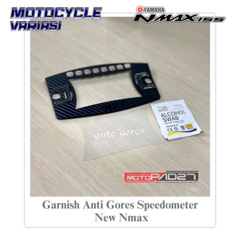 Garnish Antigores Speedometer Nmax Cover Pelindung Spidometer Nmax New