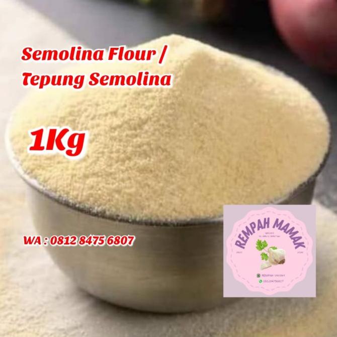 

[COD] Semolina Flour / Tepung Semolina 1kg [COD]