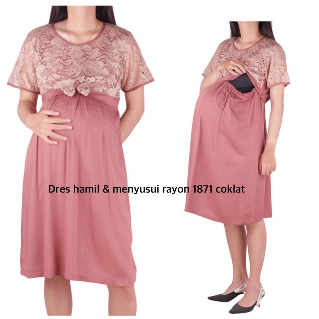 Dress Hamil Dan Menyusui Broka 1871