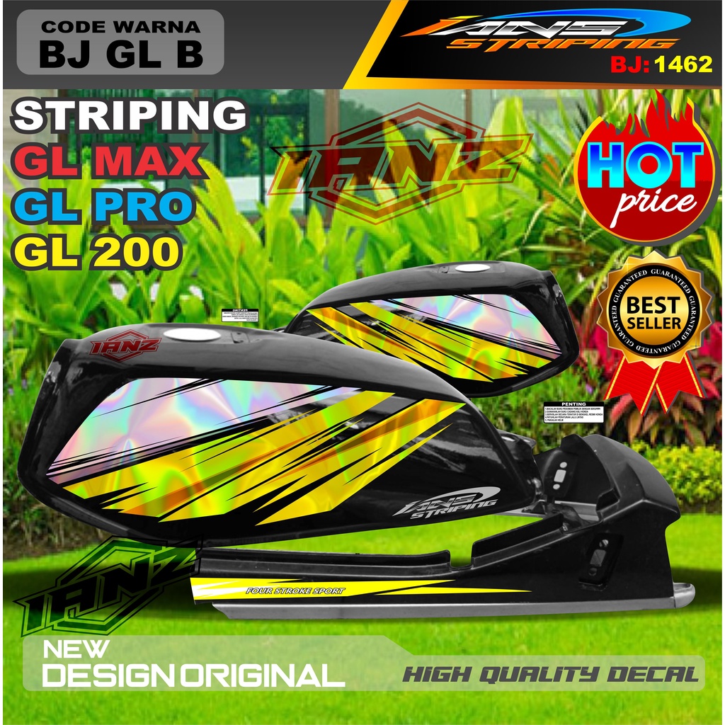 STIKER STRIPING GL 2000 HOLOGRAM / STRIPING GL PRO MAX VARIASI HOLOGRAM / STRIPING GL