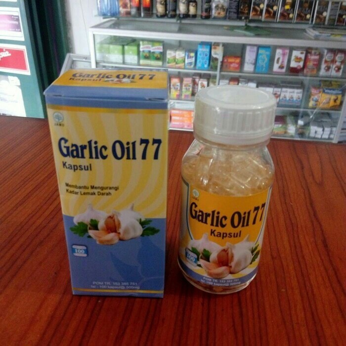 

Garlic OiL 77 kapsul ekstrak bawang putih isi 60