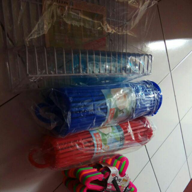 Jemuran Baju Bayi Folding Hanger 24 Sticks Lion Sta